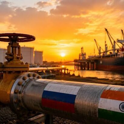 India Increases Russian Crude Purchases in May as Refiners Step Up Imports
